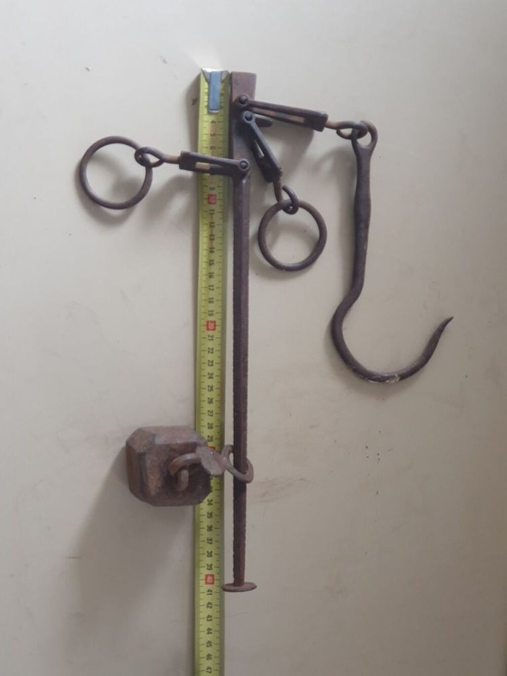 Ancienne balance romaine Décoration