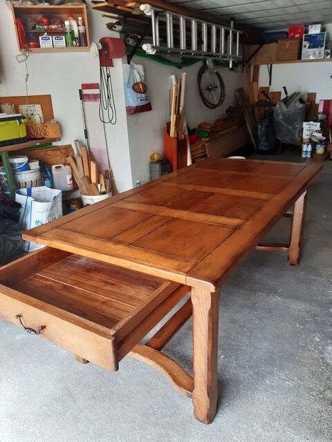 Table salle  manger chne massif 0 Queige (73)