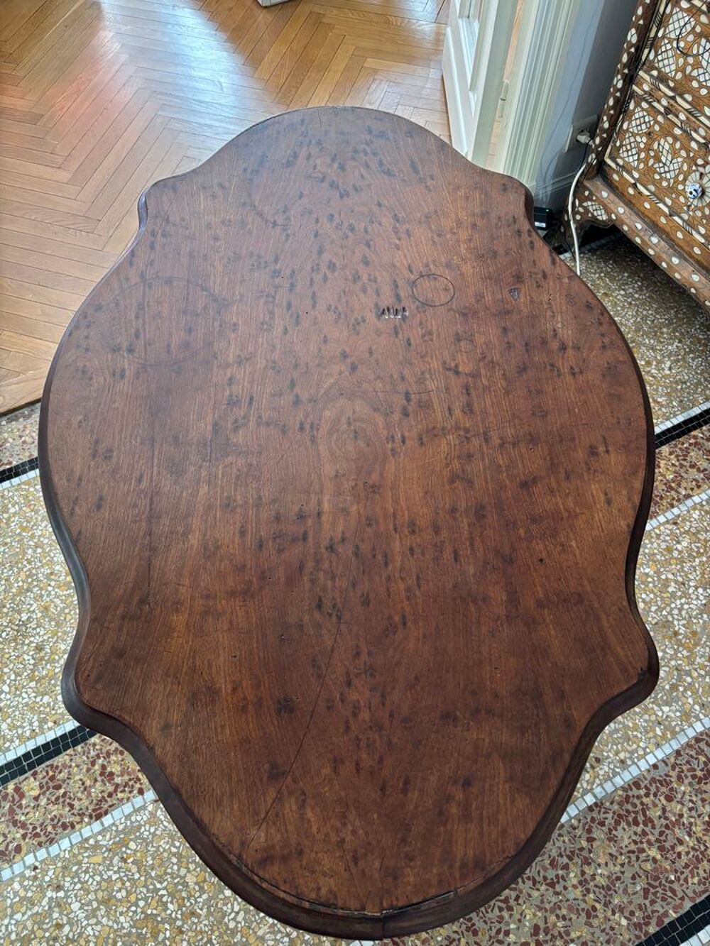Table violon XIXeme &agrave; n&eacute;gocier Meubles
