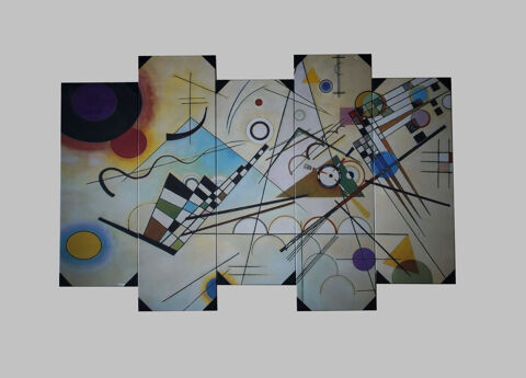 Tableau sur toile moderne Pop Art neuf 60 Sanguinet (40)