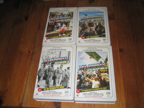 lot de VHS les années algériennes 1 a 4 COMPLET RENE CHATEAU VIDEO Cézy (89)