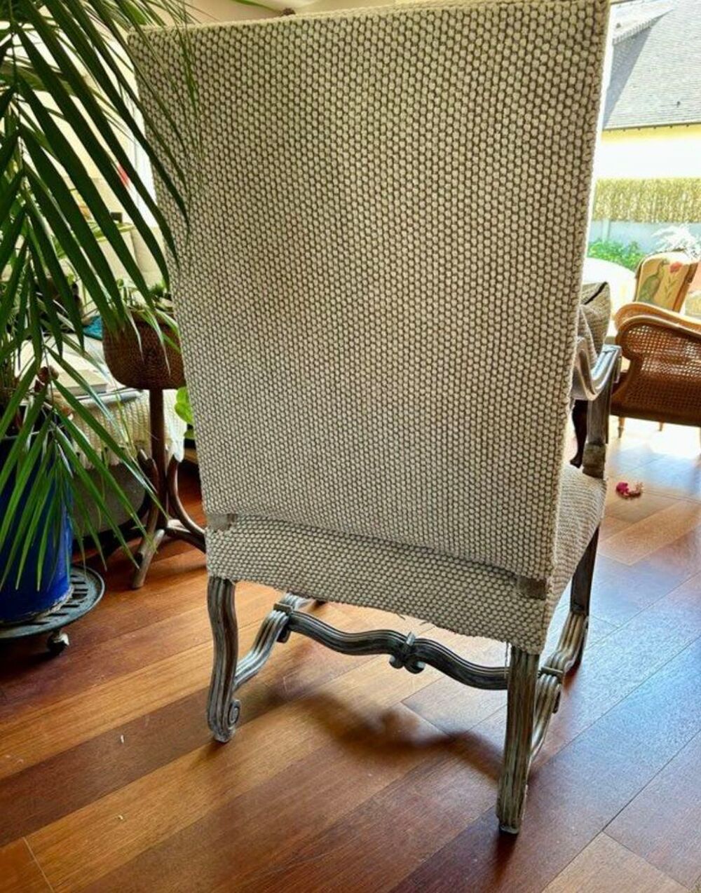 Fauteuil beige confortable Meubles