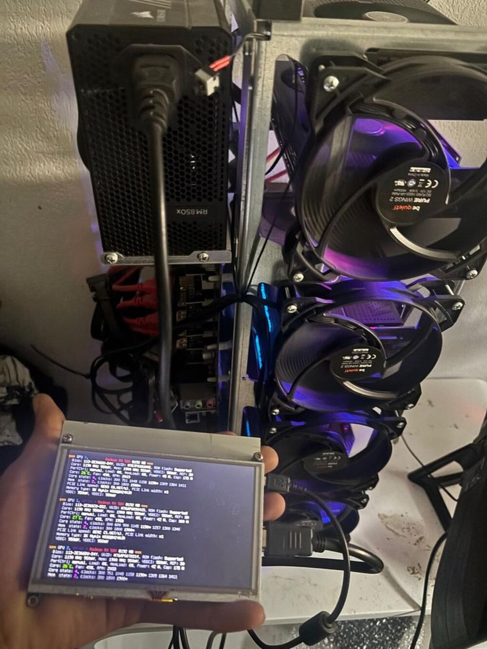 2 Rig de minage pr&ecirc;t &agrave; l'emploi Matériel informatique