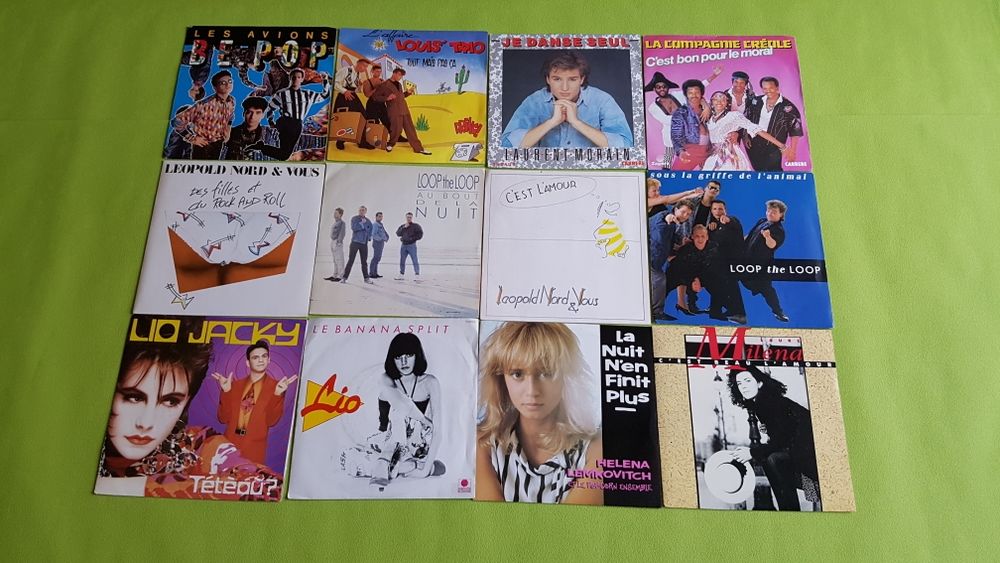 LES 45T PHOTO 11 CD et vinyles