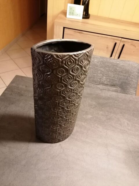 Vase en cramique brun 15 Essegney (88)