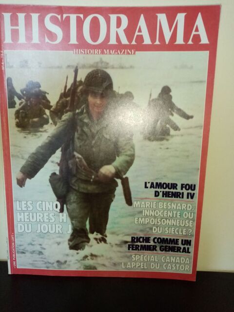 Historama N4 de Juin 1984 - Les cinq heures H du jour J 10 Angers (49)