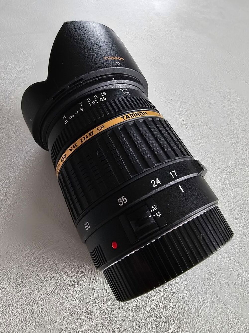 Tamron 17-50mm Aspherical-LD-2.8 XR-Di II-SP Cap+ paresoleil Photos/Video/TV