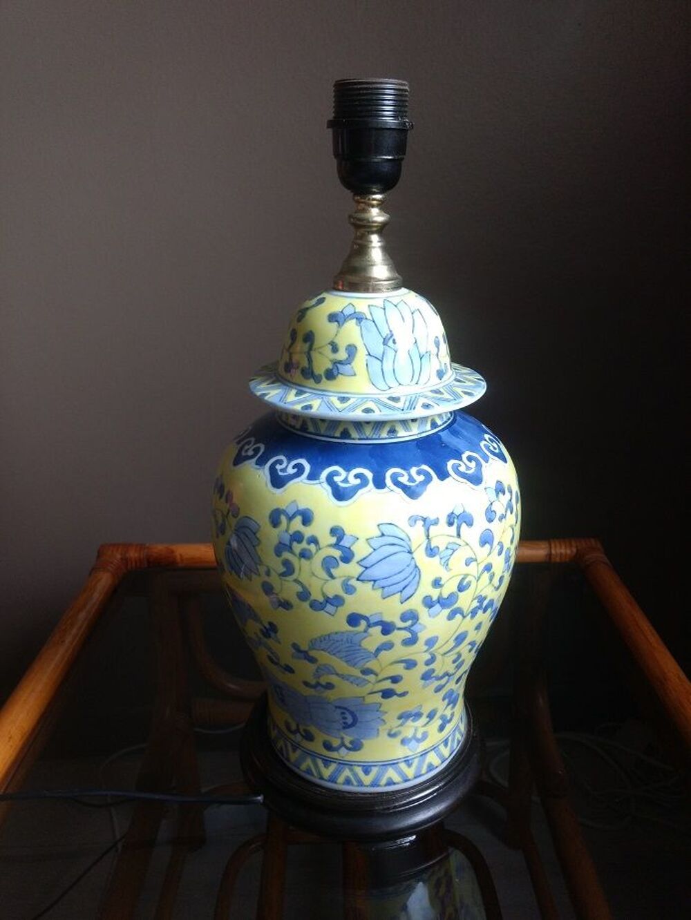 Pied de lampe chinoise Décoration