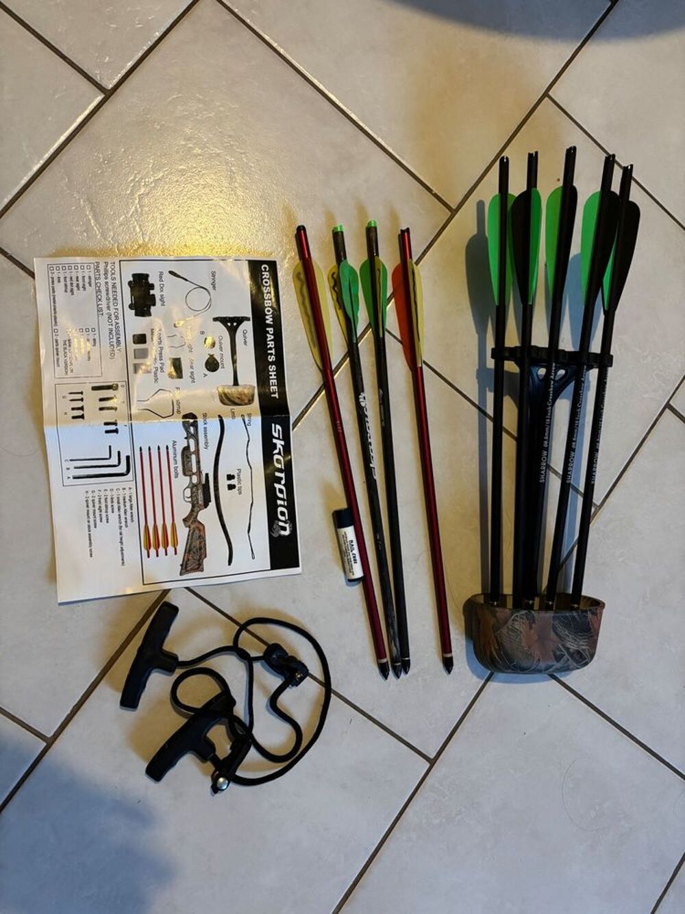 Arbal&egrave;te skorpion crossbow 175LB +camo Sports