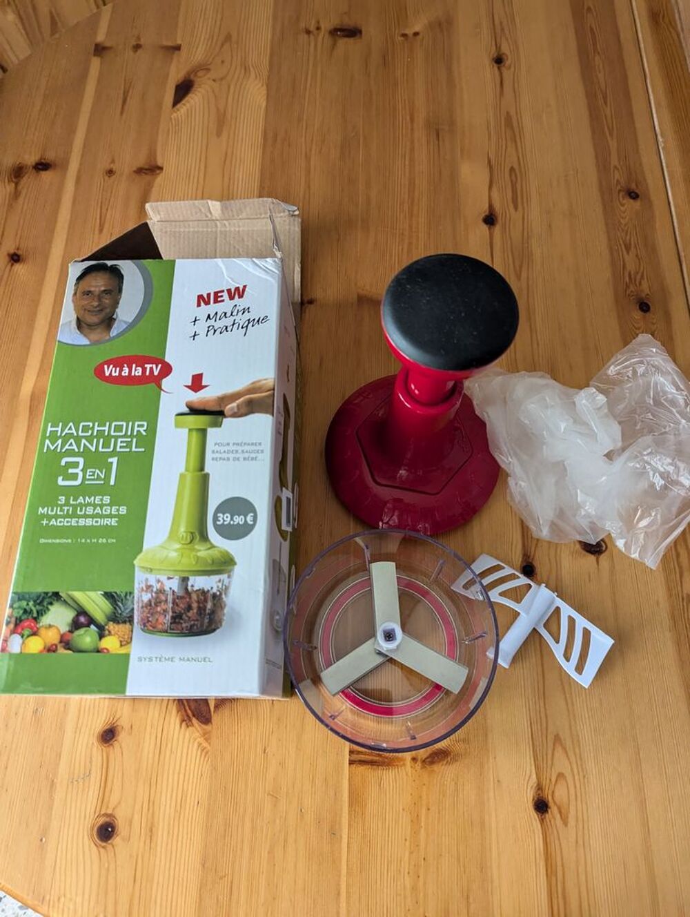 hachoir manuel 3 en 1 Cuisine