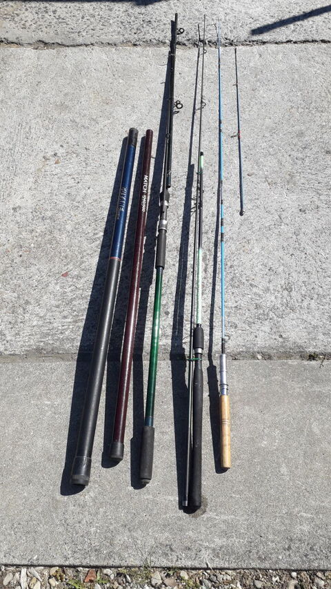 Anciennes cannes a p�che. 18 Flers-en-Escrebieux (59)