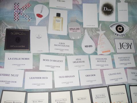 100 cartons/languettes pour tests de parfums de marque 5 Ervy-le-Chtel (10)