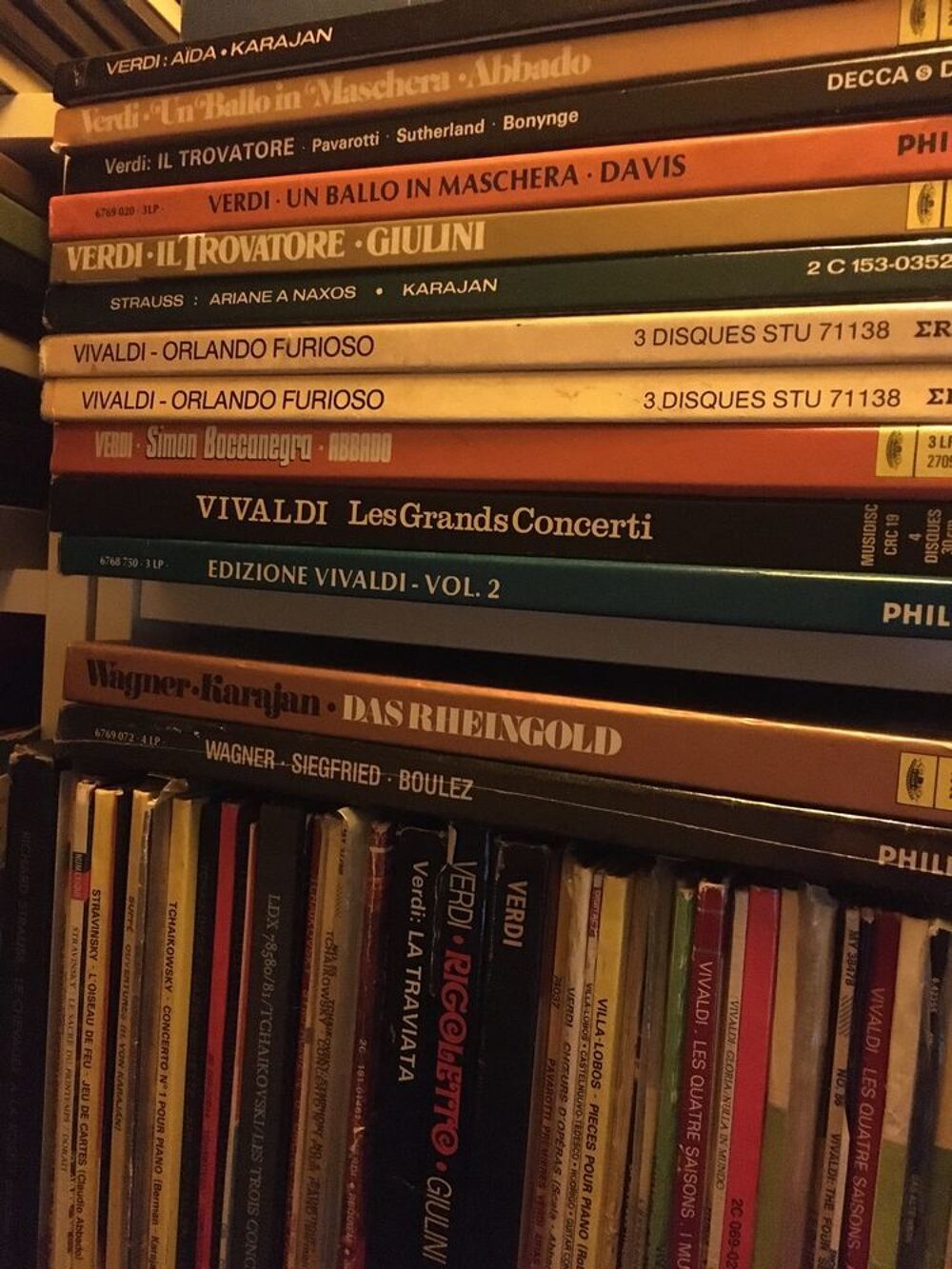 Coffrets d?op&eacute;ra, de musique classique, de jazz CD et vinyles