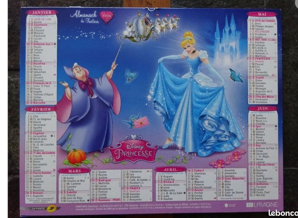 CALENDRIERS 1968 &agrave; 2025 