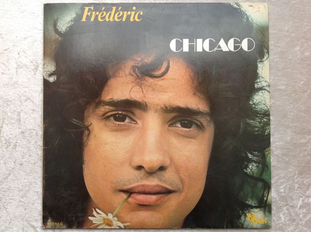FREDERIC FRANCOIS CHICAGO DISQUE VINYLE 33 TOURS Envoi Possi CD et vinyles