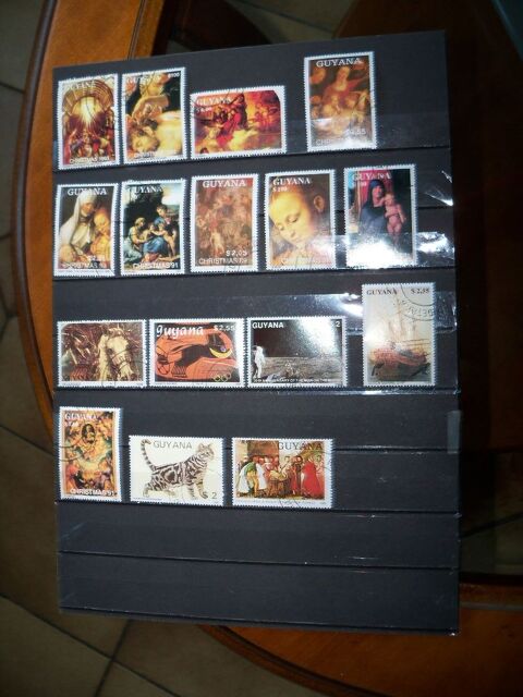 Timbres Guyana 2 Bersée (59)
