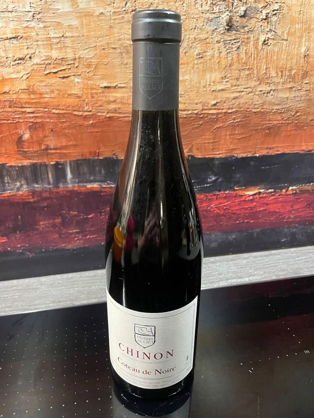 1 Bt CHINON Coteau de Noir&eacute; 2010 Philippe ALLIET Cuisine