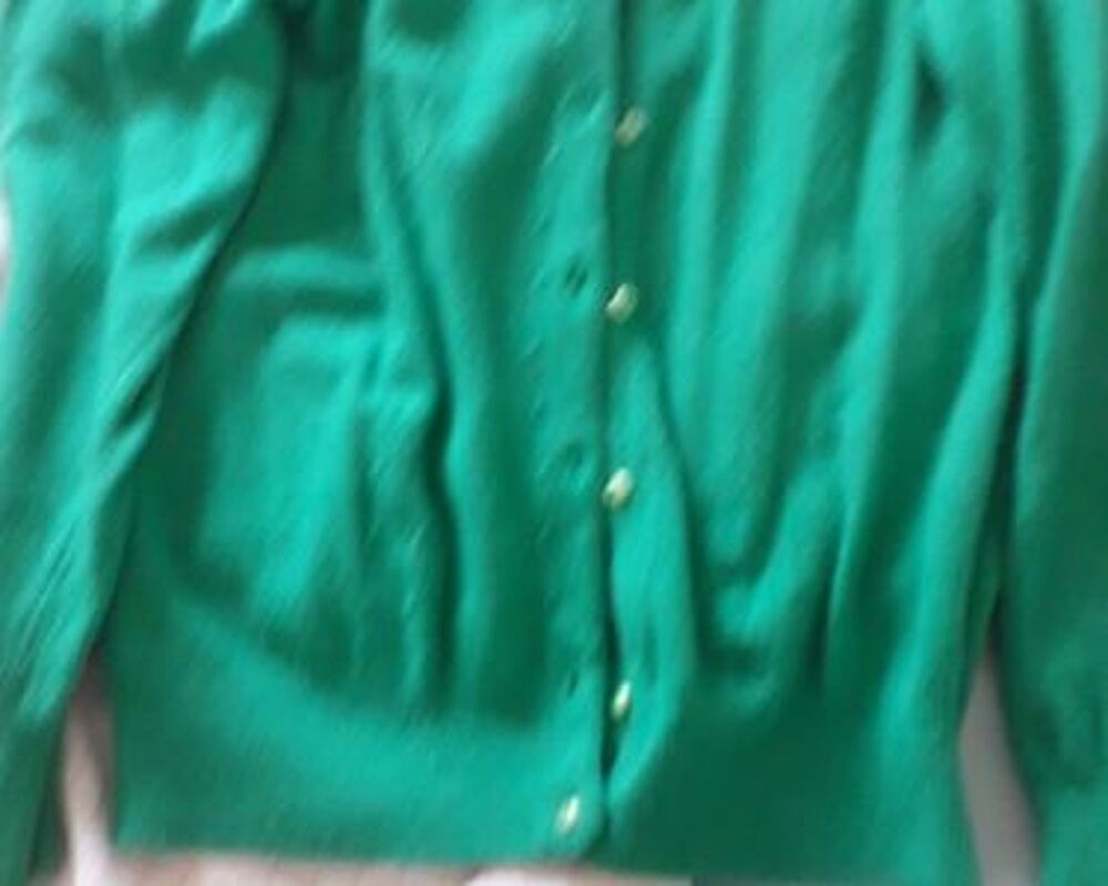 gilet vert Vêtements
