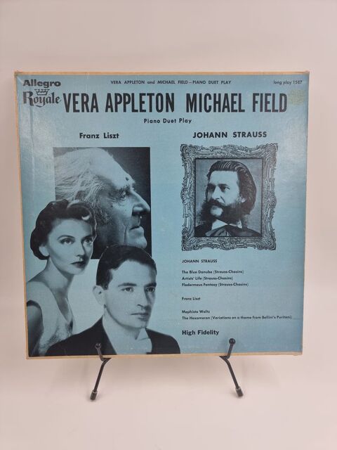 Vinyle 33 tours Vera Appleton Michael Field : Piano Duet... 5 Vulbens (74)
