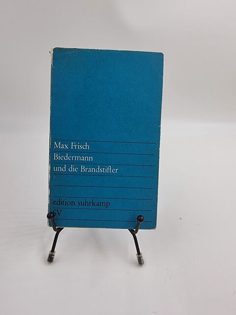 Livre Biedermann und die Brandstifter (Max Frisch) (texte DE 1 Vulbens (74)