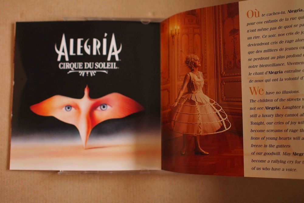 Alegria CD et vinyles