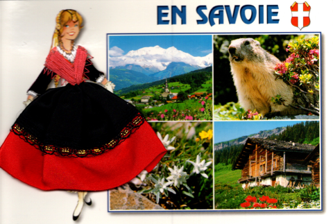 Carte postale brod�e 0 Barberaz (73)