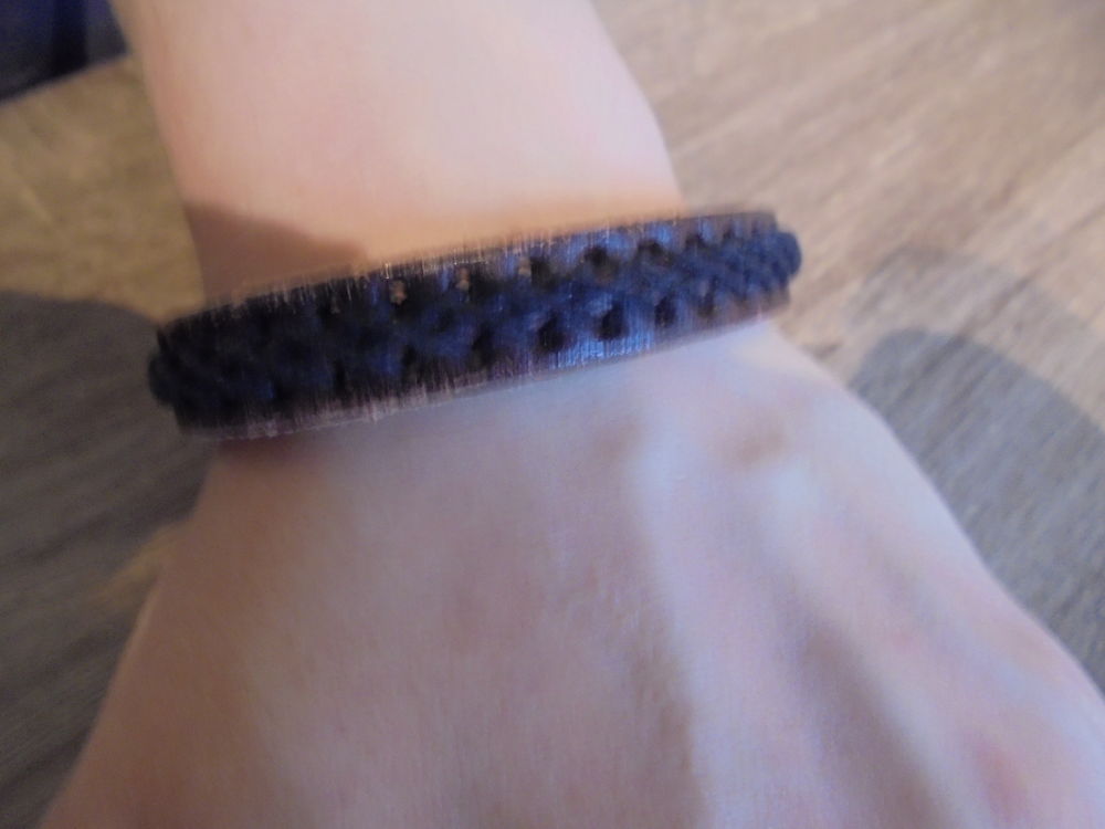 Bracelet cuir mixte (28b) Bijoux et montres