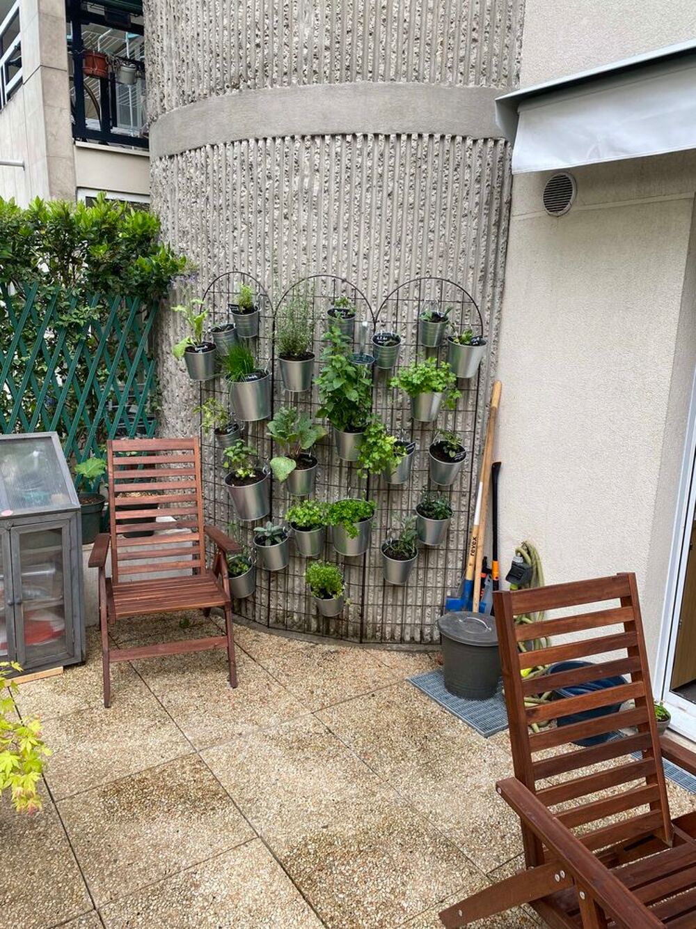 Salon de jardin ext&eacute;rieur Applaro Ikea
Meubles