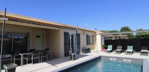   Villa avec piscine  sur un terrain de 500 m2  Villa - 5 pi�ce(s) - 90 m�