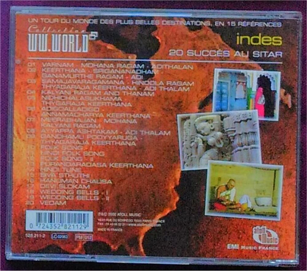 Indes Collection CD CD et vinyles