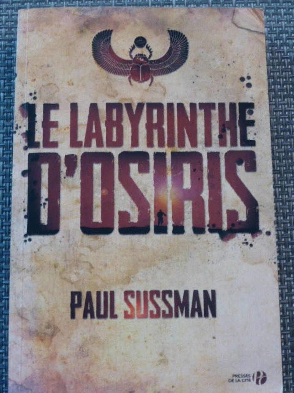 Le labyrinthe d'Osiris Paul Sussman Livres et BD