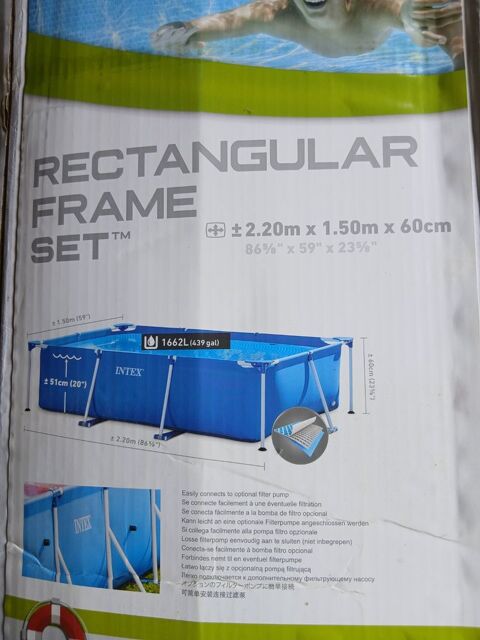 Piscine tubulaire INTEX 40 Angles (85)