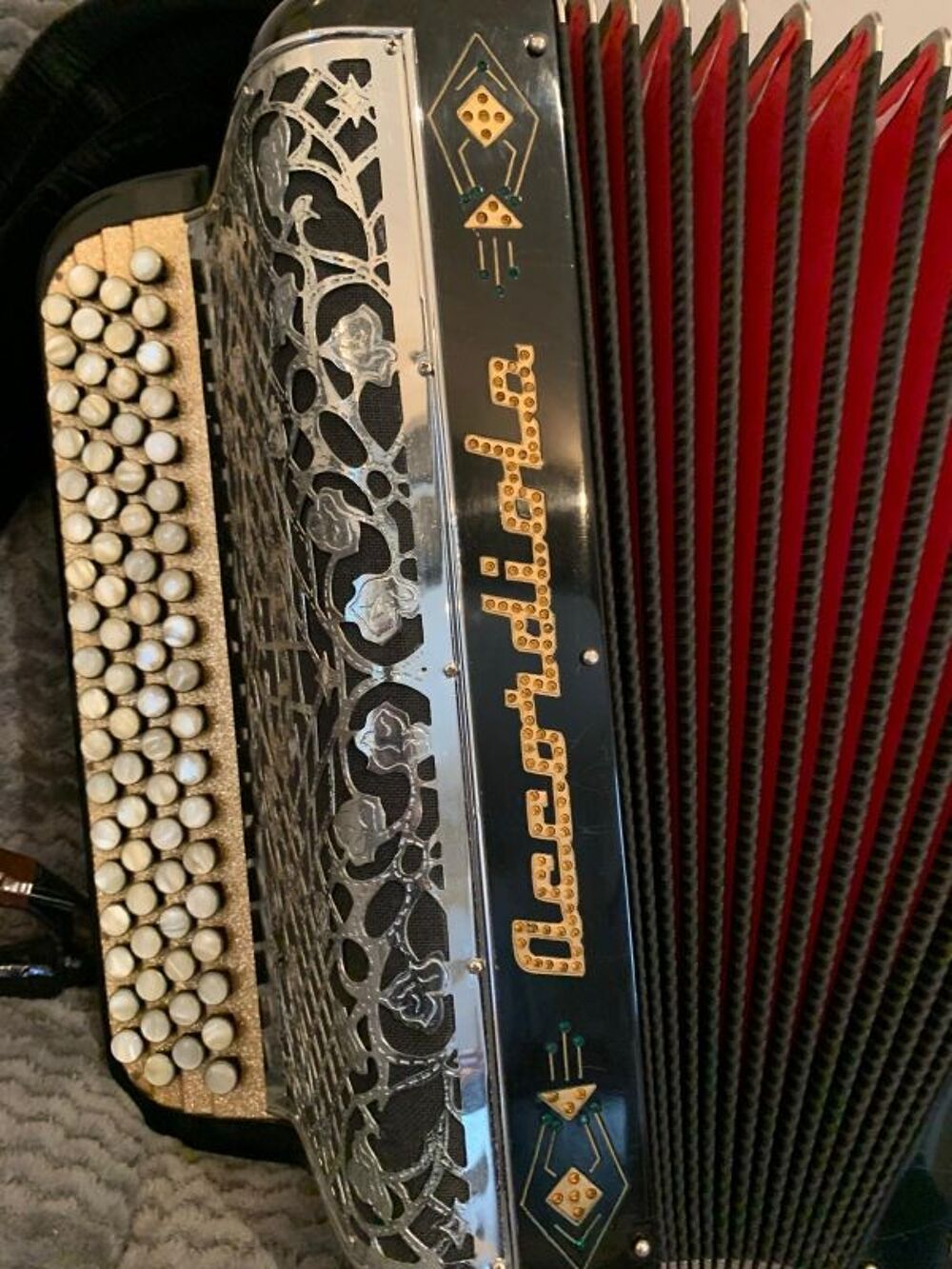 A saisir ACCORDEON ACCORDIOLA 120 basses Instruments de musique