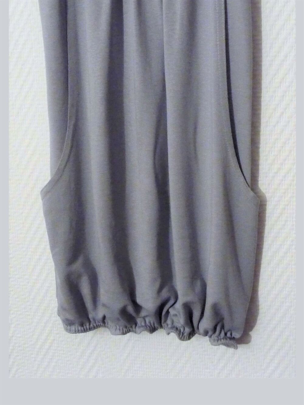 Top/ Tee Shirt Gris Bleut&eacute;- Taille Unique- So Kitsch Vêtements