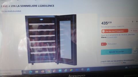 CAVE A VIN LA SOMMELIERE LS28 pour 28  & 8 bouteilles Doncourt-lès-Longuyon (54)