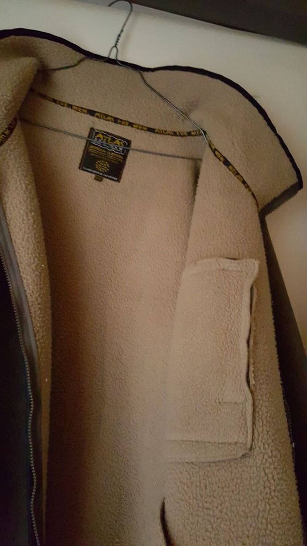 Blouson polaire sherpa Vêtements