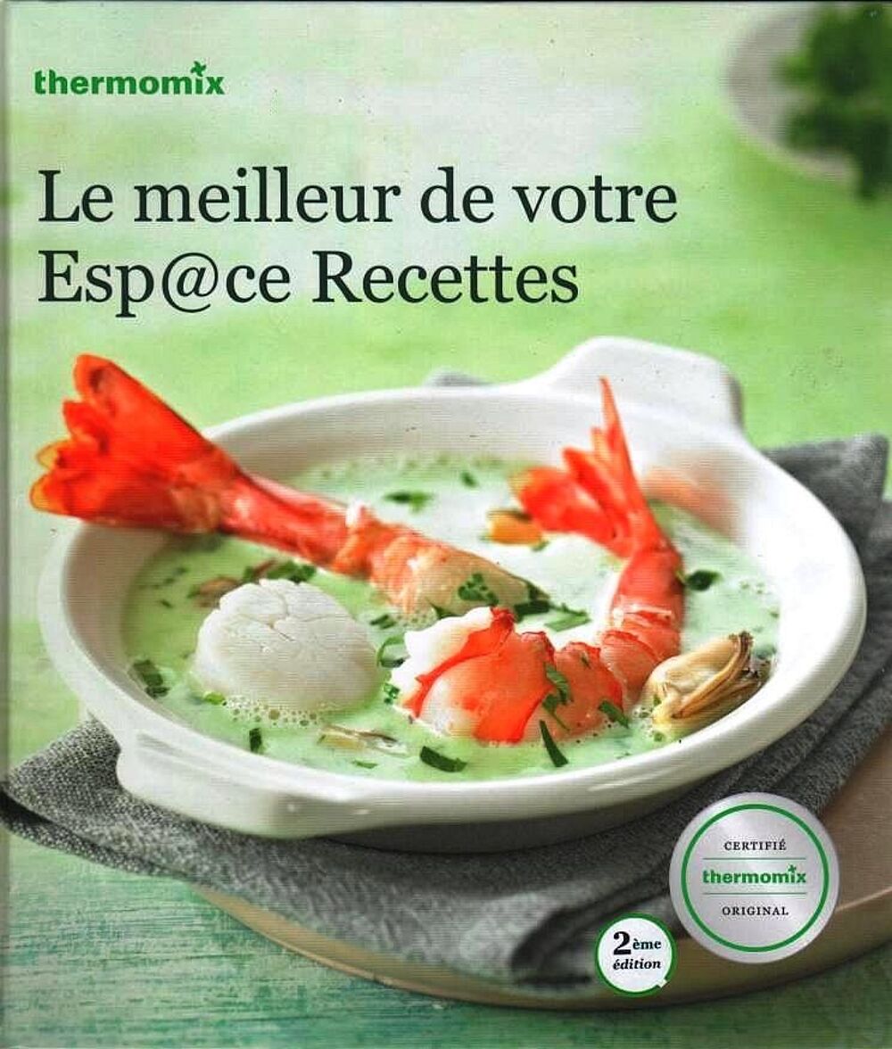 THERMOMIX - guide cuisine - ESPACE RECETTES Livres et BD