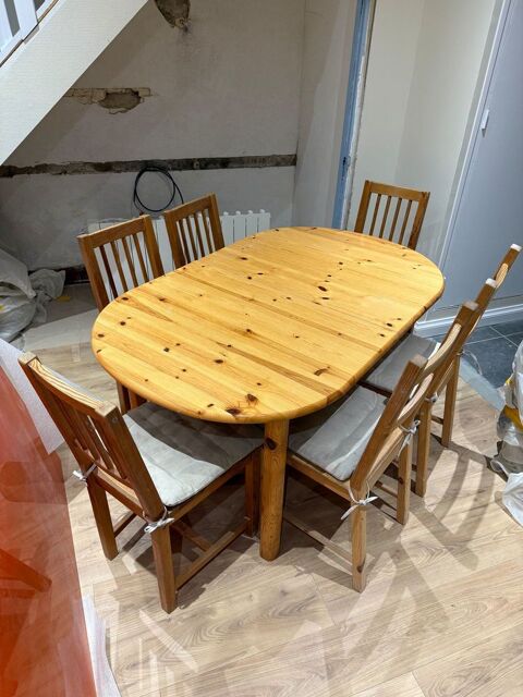 Tables et ses 6 chaises 130 Wissant (62)