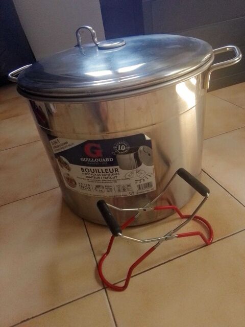 STERILISATEUR + Gros lot de BOCAUX "Parfait" 199 06420 Valdeblore