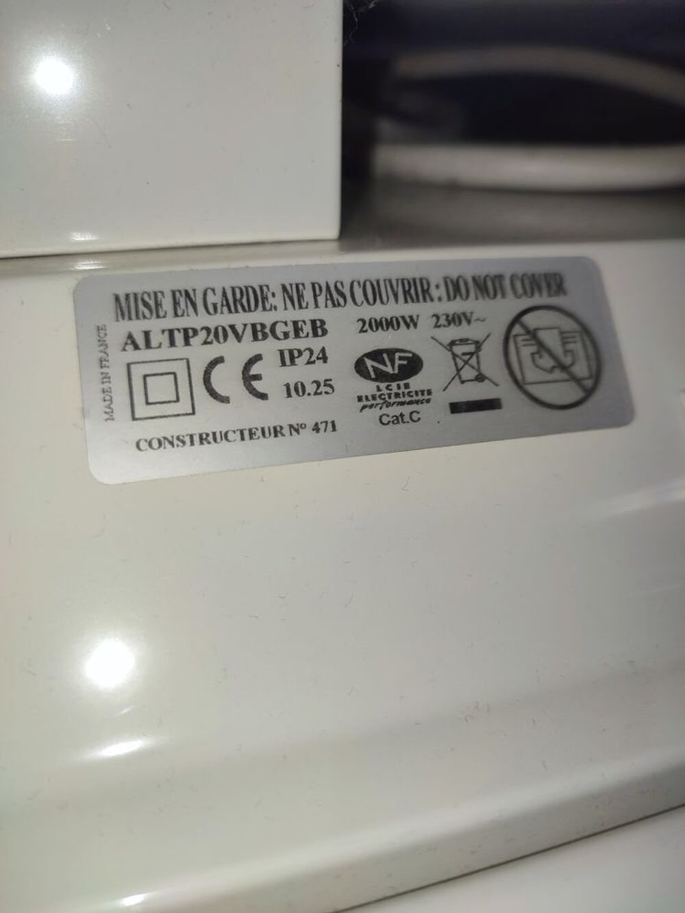 Radiateurs chauffage &eacute;lectrique marque fran&ccedil;aise CAMPA Bricolage
