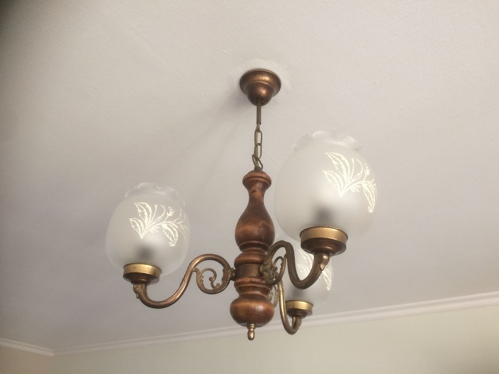 lustre rustique Décoration