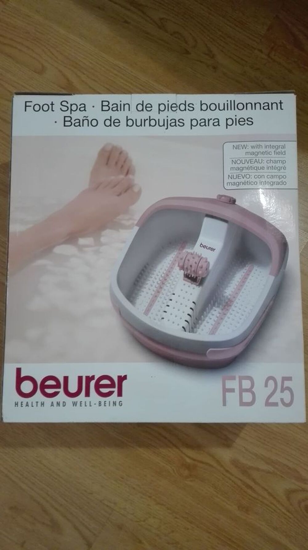 bain bouillonnant pieds Electroménager