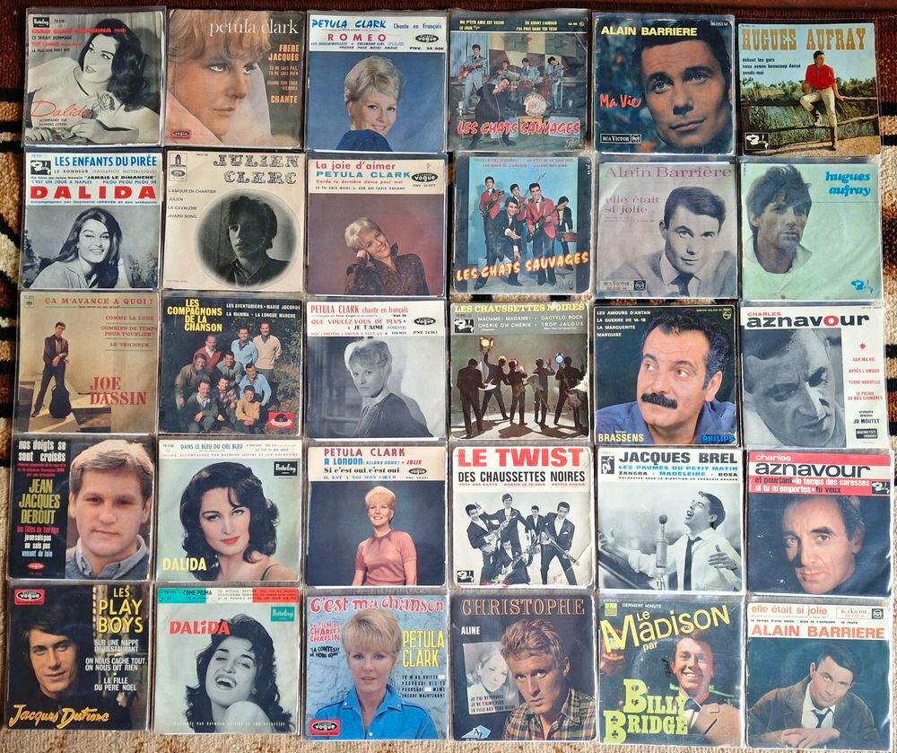 disques vinyls fran&ccedil;ais CD et vinyles