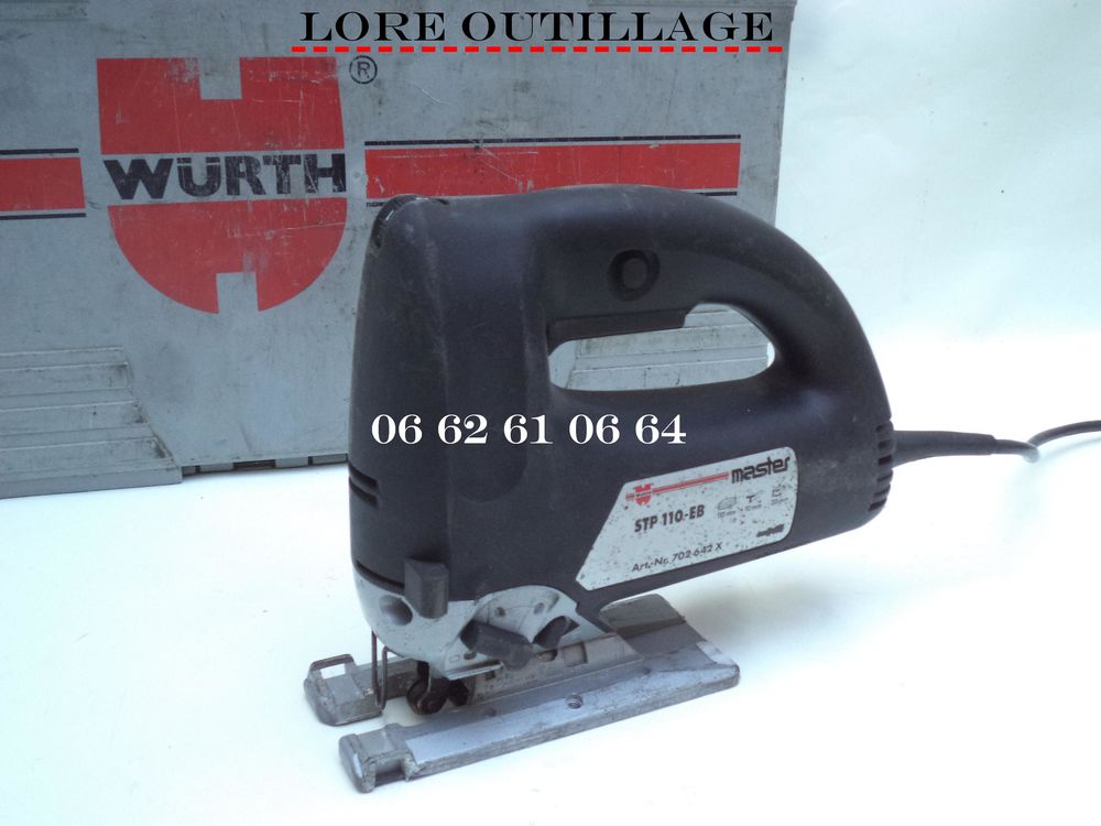 WURTH STP 110EB exact - Scie sauteuse pendulaire Bricolage