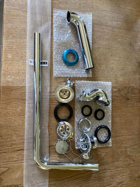 Bonde et Siphon baignoire ilot neuf 80 Domessin (73)