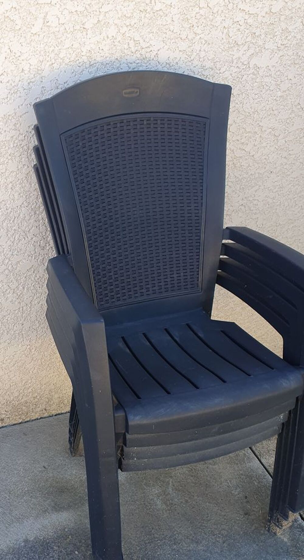 4 Chaises Allibert Jardin