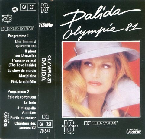 DALIDA A L'OLYMPIA  1981, 5 Rennes (35)