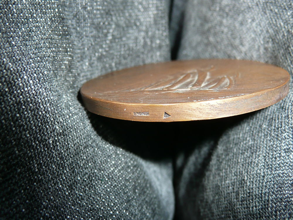 M&eacute;daille bronze Voile R&eacute;gates 2 i&eacute;me place 