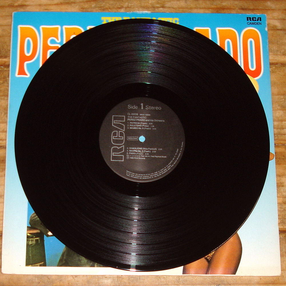 THE FANTASTIC PEREZ PRADO &amp; ORCH -33t- PATRICIA-MAMBO No 8/5 CD et vinyles