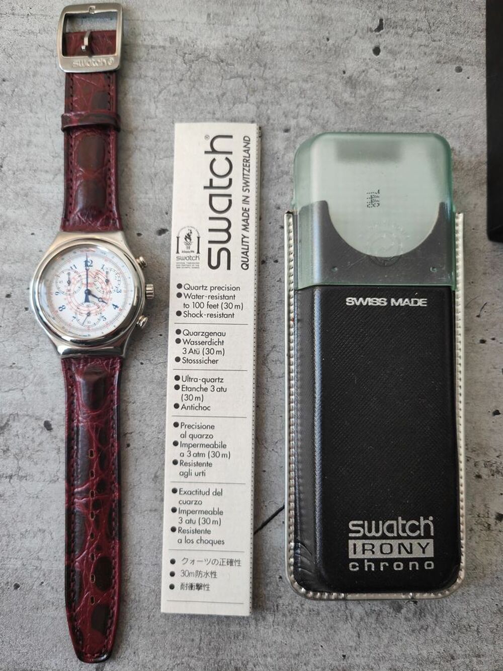 Swatch Irony Chrono YCS403 RICHESSE INTERIEURE - &agrave; partir de Bijoux et montres